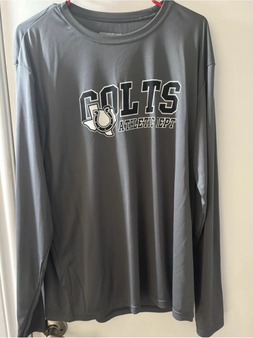 COLTS Athletic Dept Grey Long Sleeve Tee